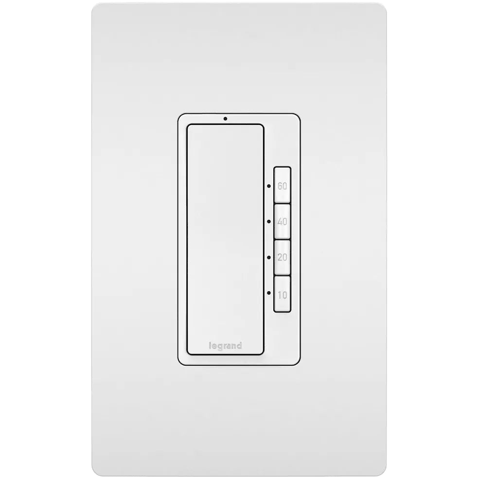 Legrand Radiant - radiant® 4-Button Digital Timer - RT2W - Canada Light Shop