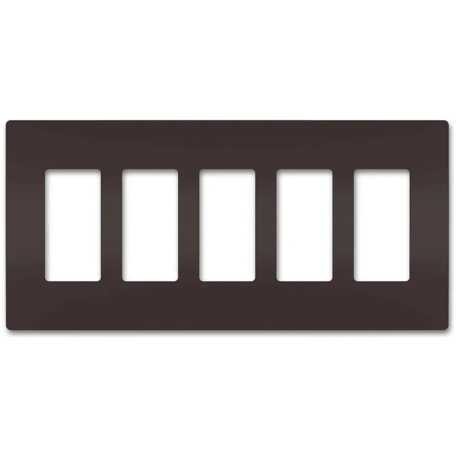 Legrand Radiant - radiant® Five-Gang Screwless Wall Plate - RWP265 - Canada Light Shop
