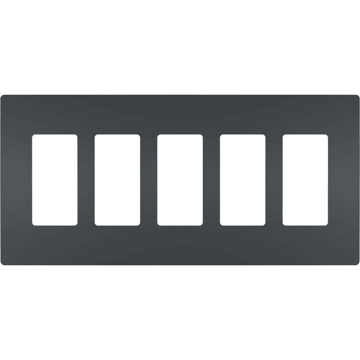 Legrand Radiant - radiant® Five-Gang Screwless Wall Plate - RWP265G - Canada Light Shop
