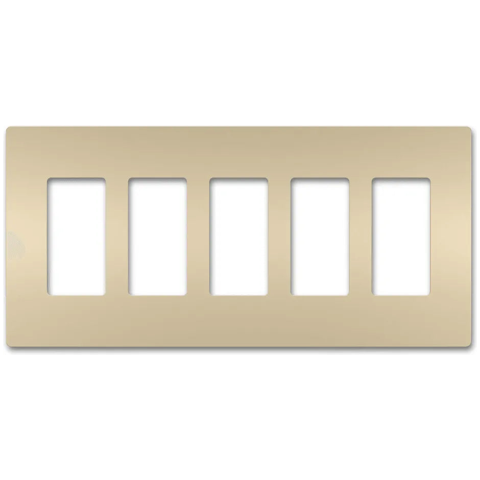 Legrand Radiant - radiant® Five-Gang Screwless Wall Plate - RWP265I - Canada Light Shop