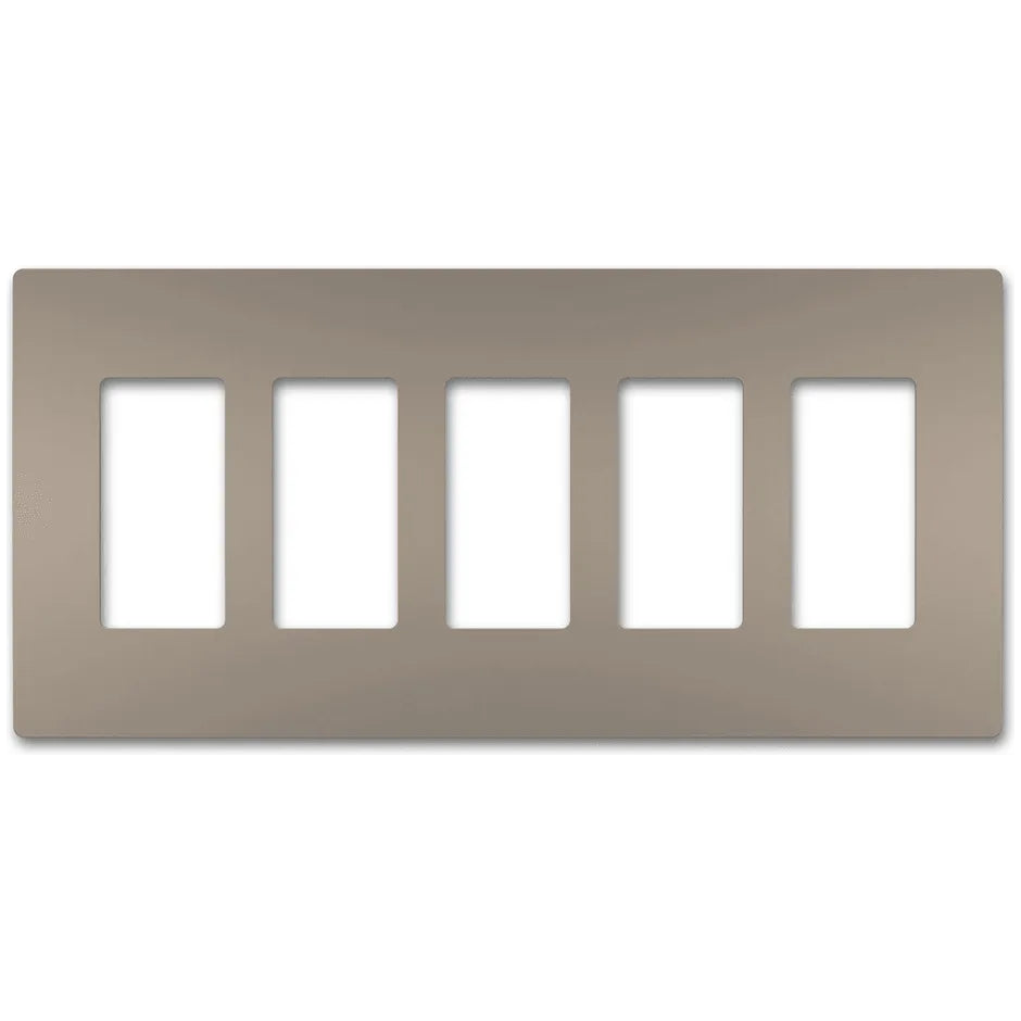 Legrand Radiant - radiant® Five-Gang Screwless Wall Plate - RWP265NI - Canada Light Shop