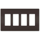 Legrand Radiant - radiant® Four-Gang Screwless Wall Plate - RWP264 - Canada Light Shop