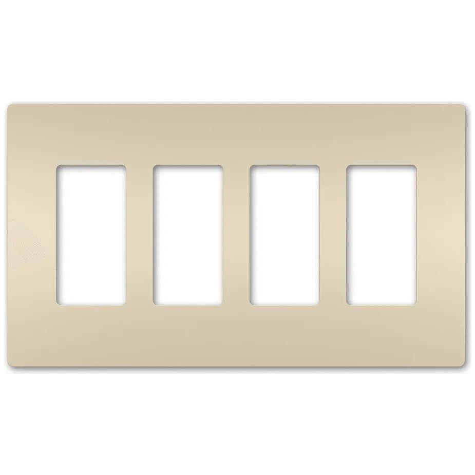 Legrand Radiant - radiant® Four-Gang Screwless Wall Plate - RWP264LA - Canada Light Shop