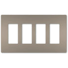 Legrand Radiant - radiant® Four-Gang Screwless Wall Plate - RWP264NI - Canada Light Shop