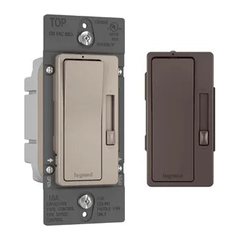 Legrand Radiant - radiant® Single Pole/3-Way Fan Speed Control - RHDH163PBCCCV4 - Canada Light Shop