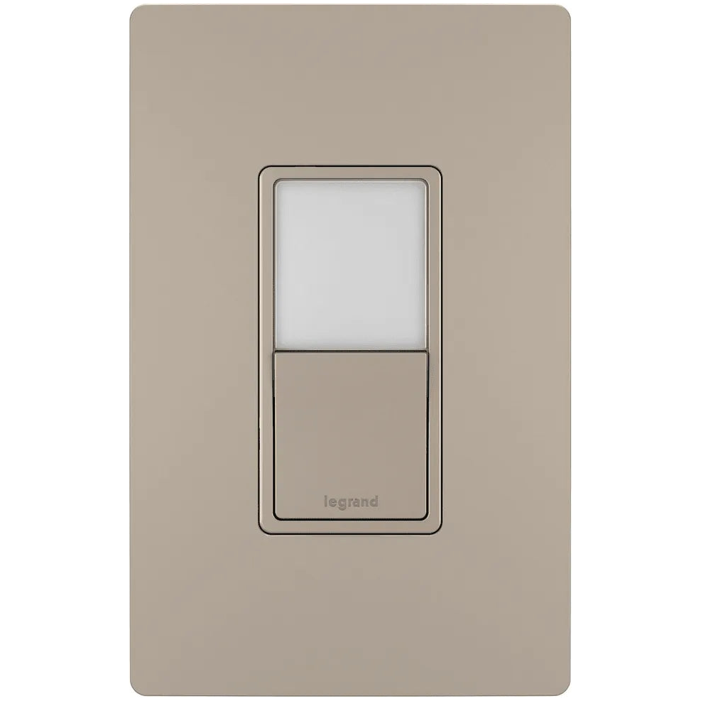Legrand Radiant - radiant® Single Pole/3-Way Switch with Night Light - NTL873NICC6 - Canada Light Shop