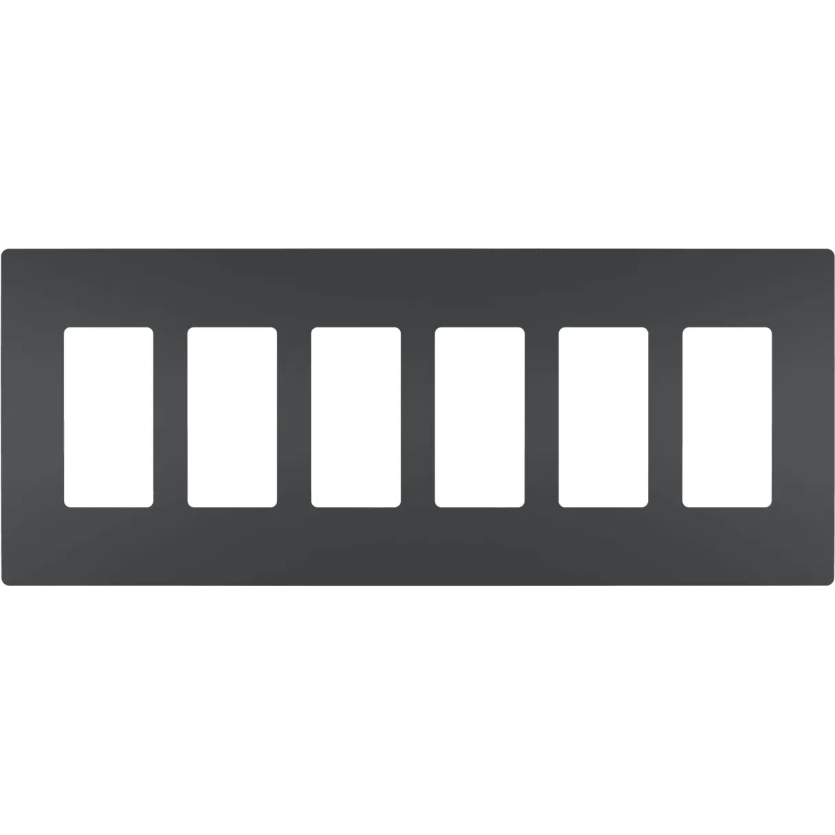 Legrand Radiant - radiant® Six-Gang Screwless Wall Plate - RWP266G - Canada Light Shop