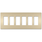 Legrand Radiant - radiant® Six-Gang Screwless Wall Plate - RWP266I - Canada Light Shop