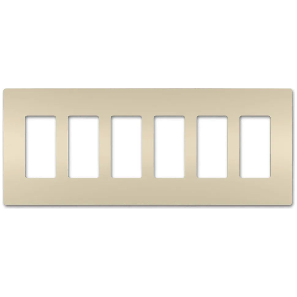 Legrand Radiant - radiant® Six-Gang Screwless Wall Plate - RWP266LA - Canada Light Shop