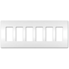 Legrand Radiant - radiant® Six-Gang Screwless Wall Plate - RWP266W - Canada Light Shop