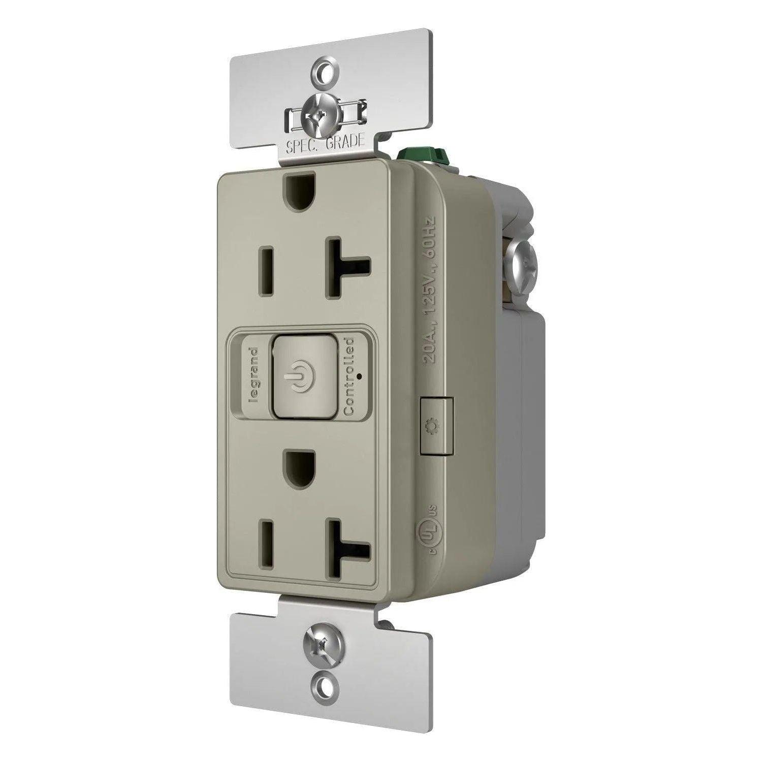 Legrand Radiant - radiant® Smart 20A Outlet with Netatmo - WNRR20NI - Canada Light Shop