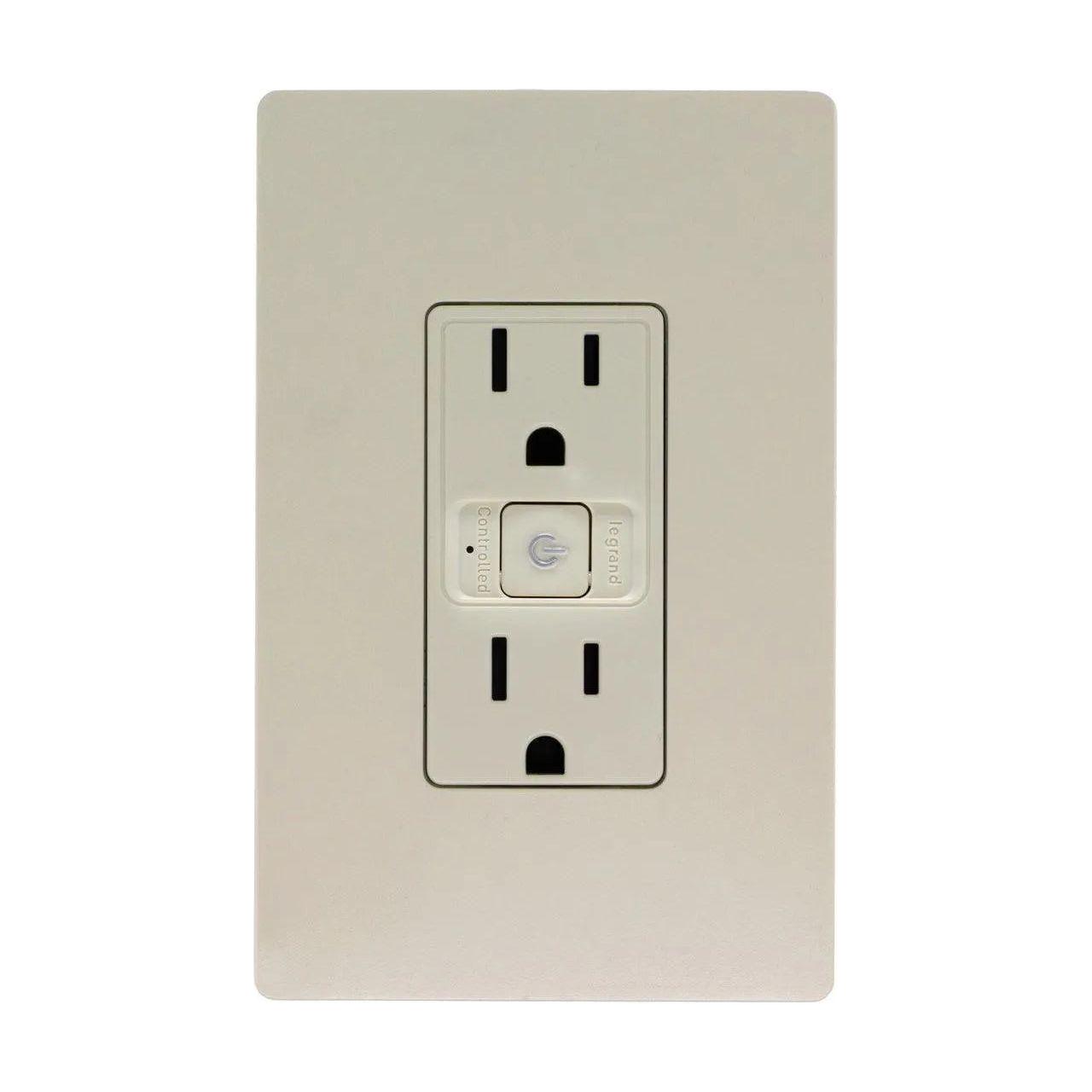 Legrand Radiant - radiant® Smart Outlet, Wi-Fi - WWRR15LACACCV2 - Canada Light Shop