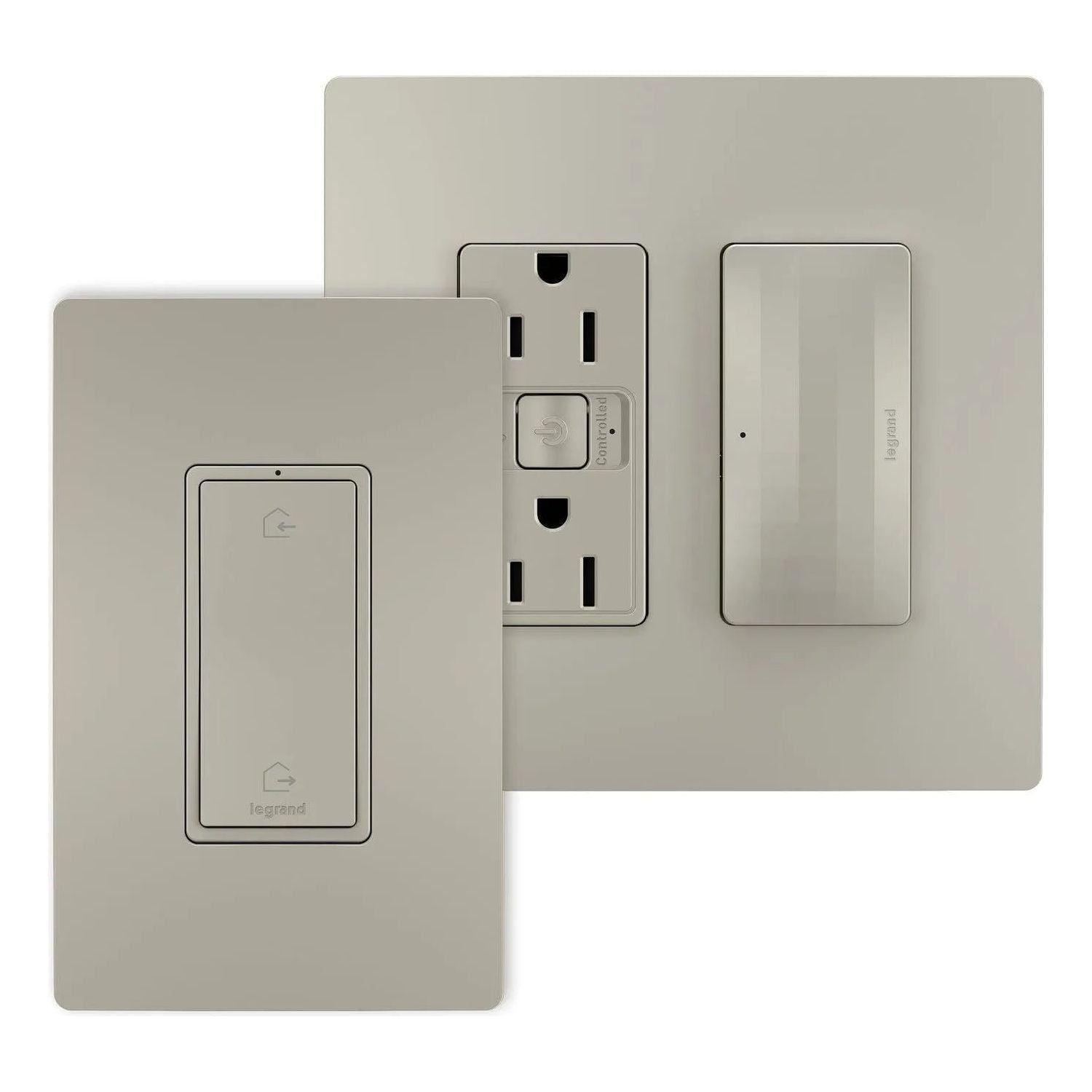 Legrand Radiant - radiant® Smart Outlet With Netatmo Starter Kit - WNRH15KITNI - Canada Light Shop