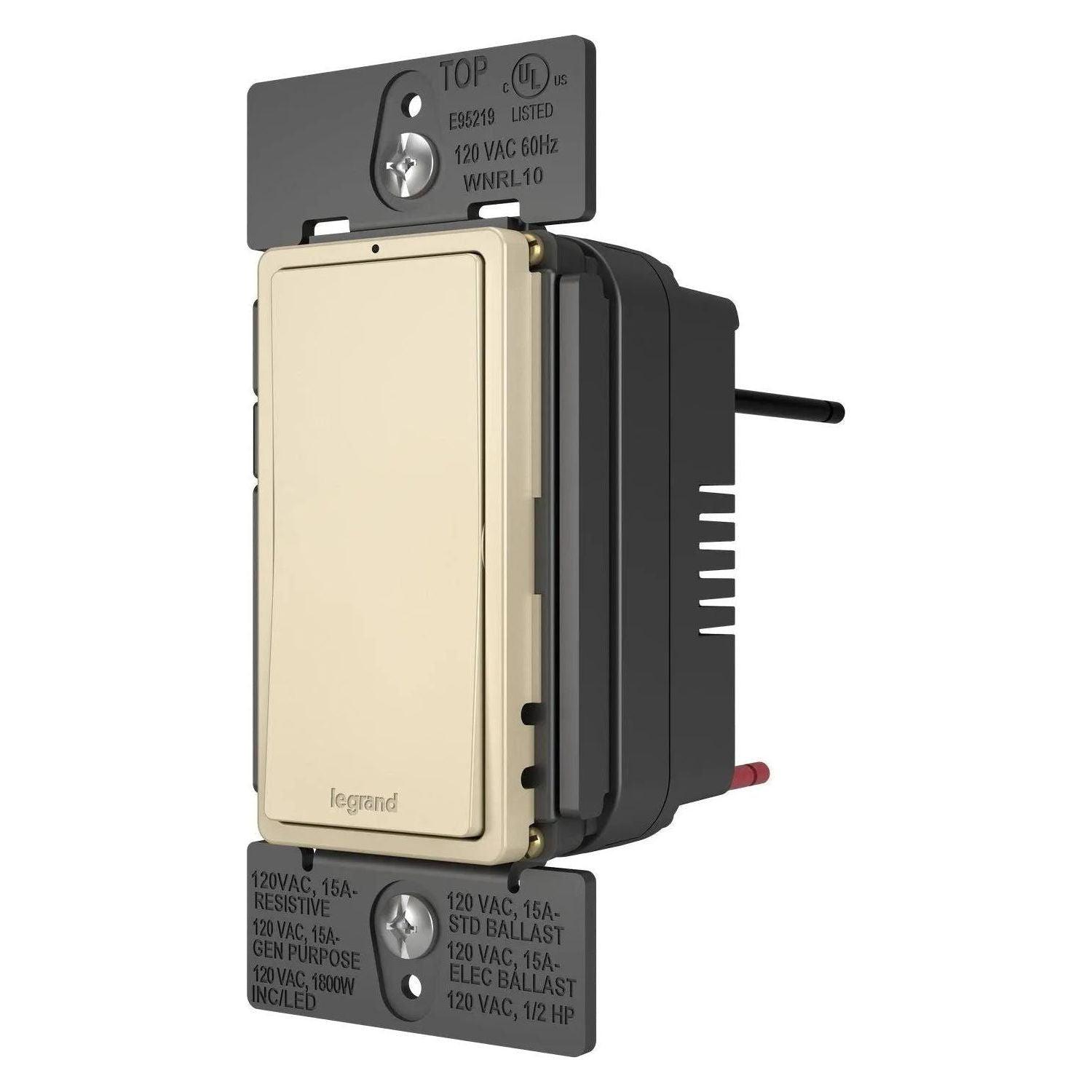 Legrand Radiant - radiant® Smart Switch with Netatmo - WNRL10LA - Canada Light Shop