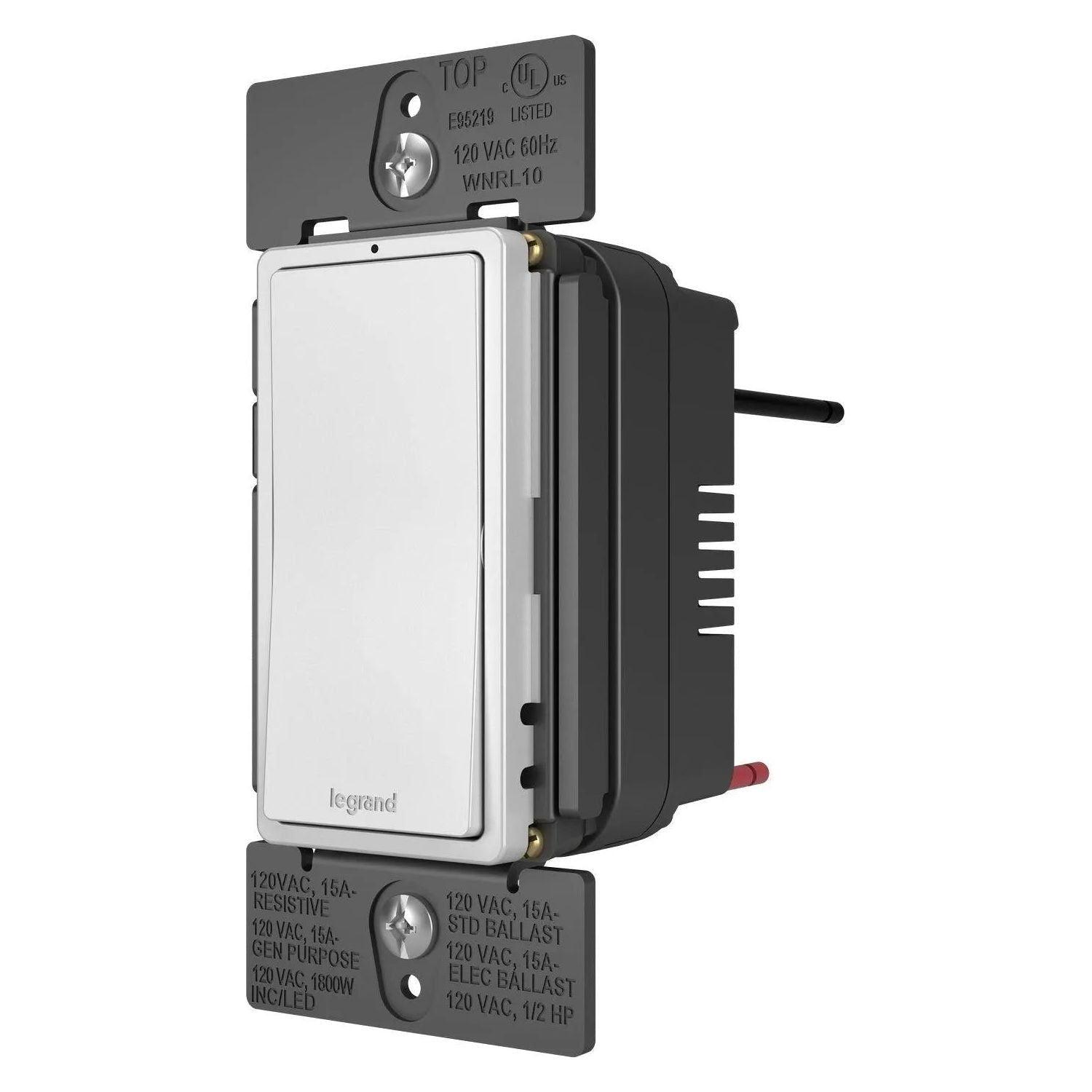 Legrand Radiant - radiant® Smart Switch with Netatmo - WNRL10WH - Canada Light Shop