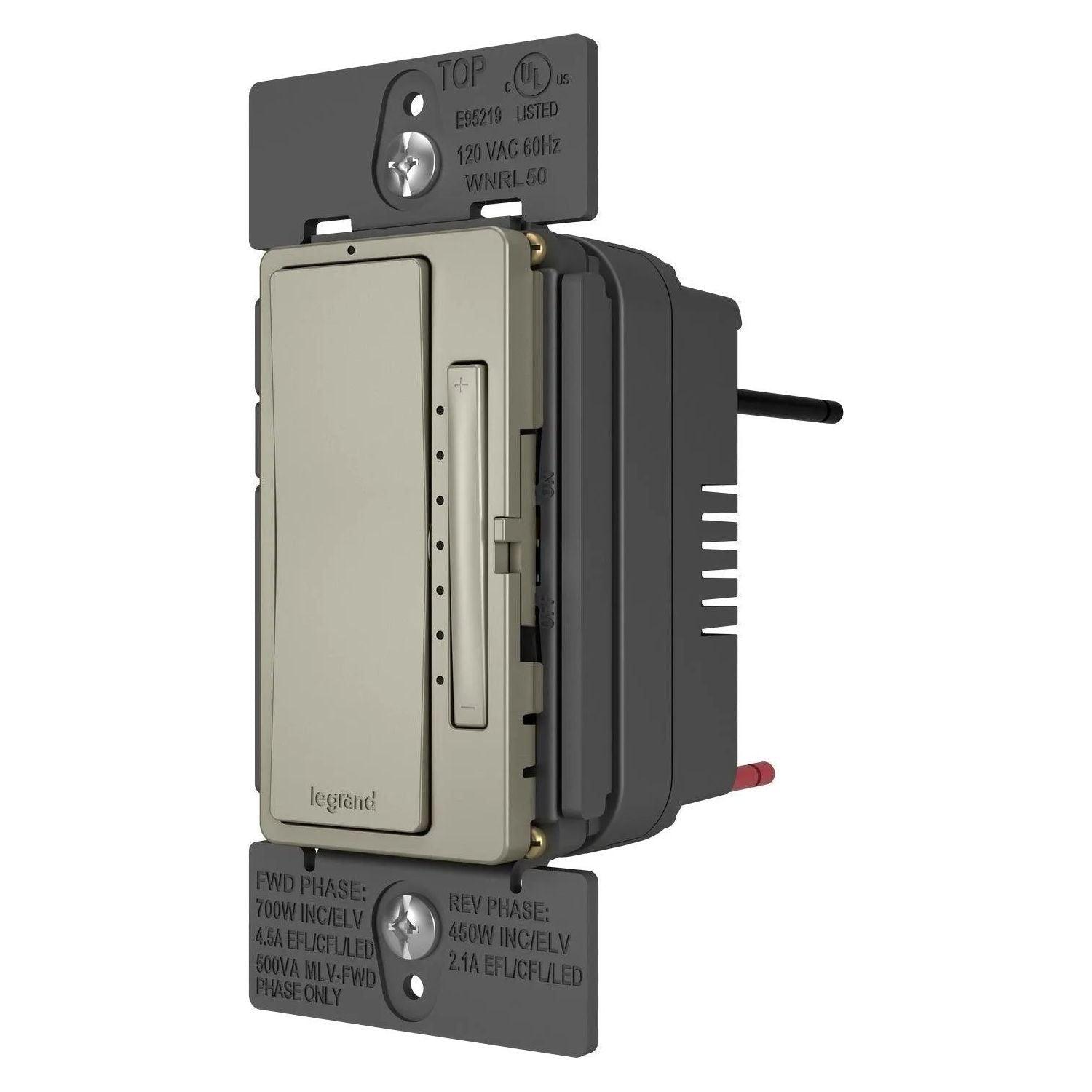 Legrand Radiant - radiant® Smart Tru-Universal Dimmer with Netatmo - WNRL50NI - Canada Light Shop