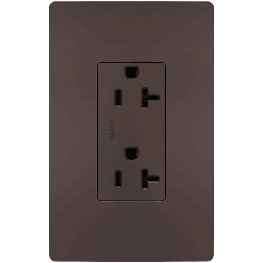Legrand Radiant - radiant® Spec Grade 20A Tamper Resistant Receptacle - TR26352RDBCC6 - Canada Light Shop