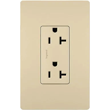Legrand Radiant - radiant® Spec Grade 20A Tamper Resistant Receptacle - TR26352RI - Canada Light Shop