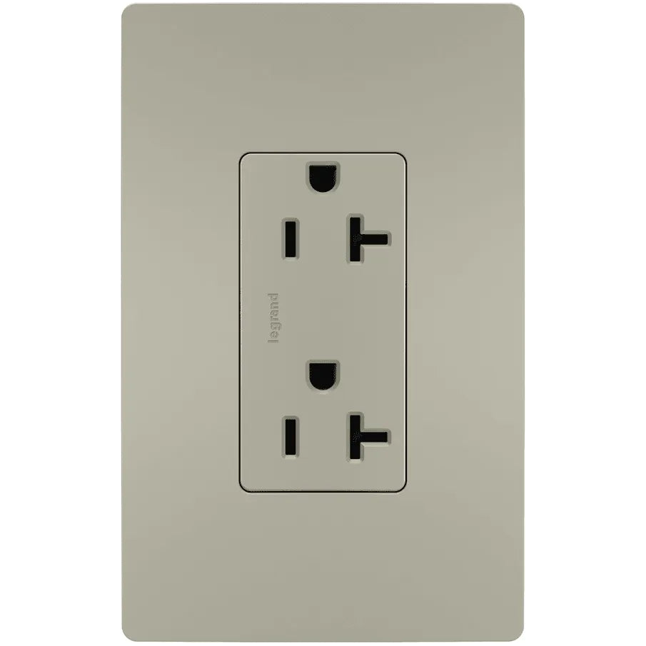 Legrand Radiant - radiant® Spec Grade 20A Tamper Resistant Receptacle - TR26352RNICC6 - Canada Light Shop