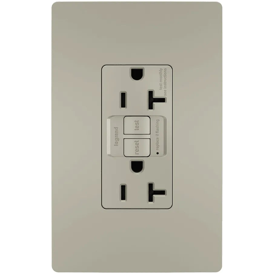 Legrand Radiant - radiant® Spec Grade 20A Tamper Resistant Self Test GFCI Receptacle - 2097TRNICC4 - Canada Light Shop
