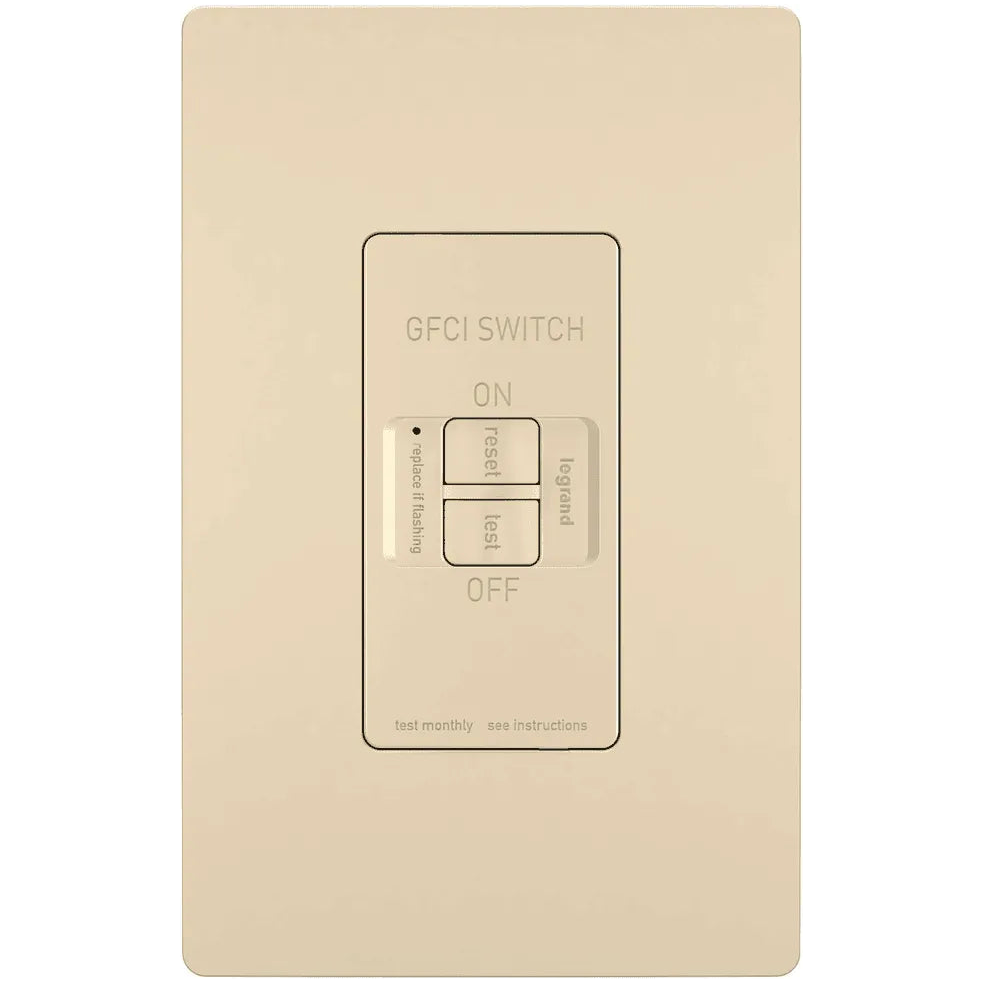 Legrand Radiant - radiant® Spec Grade Dead Front 20A Self Test GFCI Receptacle - 2087I - Canada Light Shop