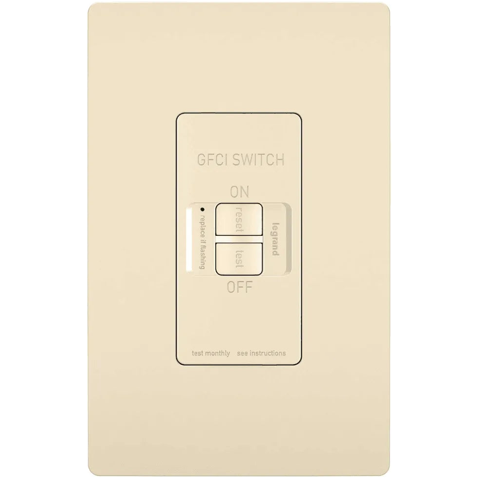 Legrand Radiant - radiant® Spec Grade Dead Front 20A Self Test GFCI Receptacle - 2087LA - Canada Light Shop