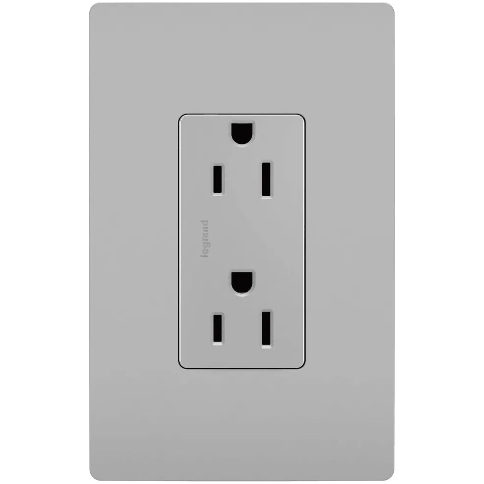 Legrand Radiant - radiant® Tamper Resistant Outlet - 885TRGRY - Canada Light Shop