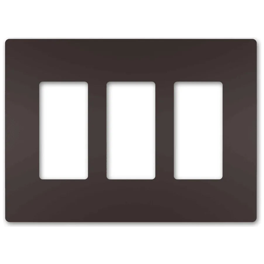 Legrand Radiant - radiant® Three-Gang Screwless Wall Plate - RWP263DBCC6 - Canada Light Shop