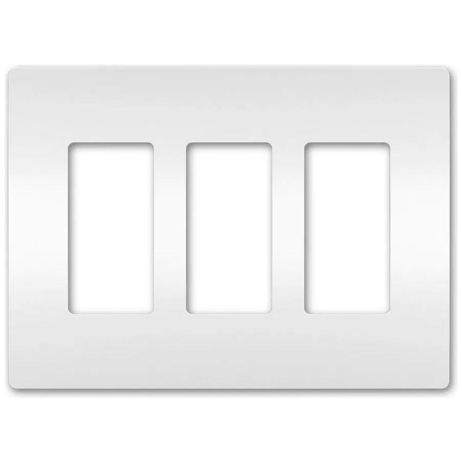 Legrand Radiant - radiant® Three-Gang Screwless Wall Plate - RWP263W - Canada Light Shop