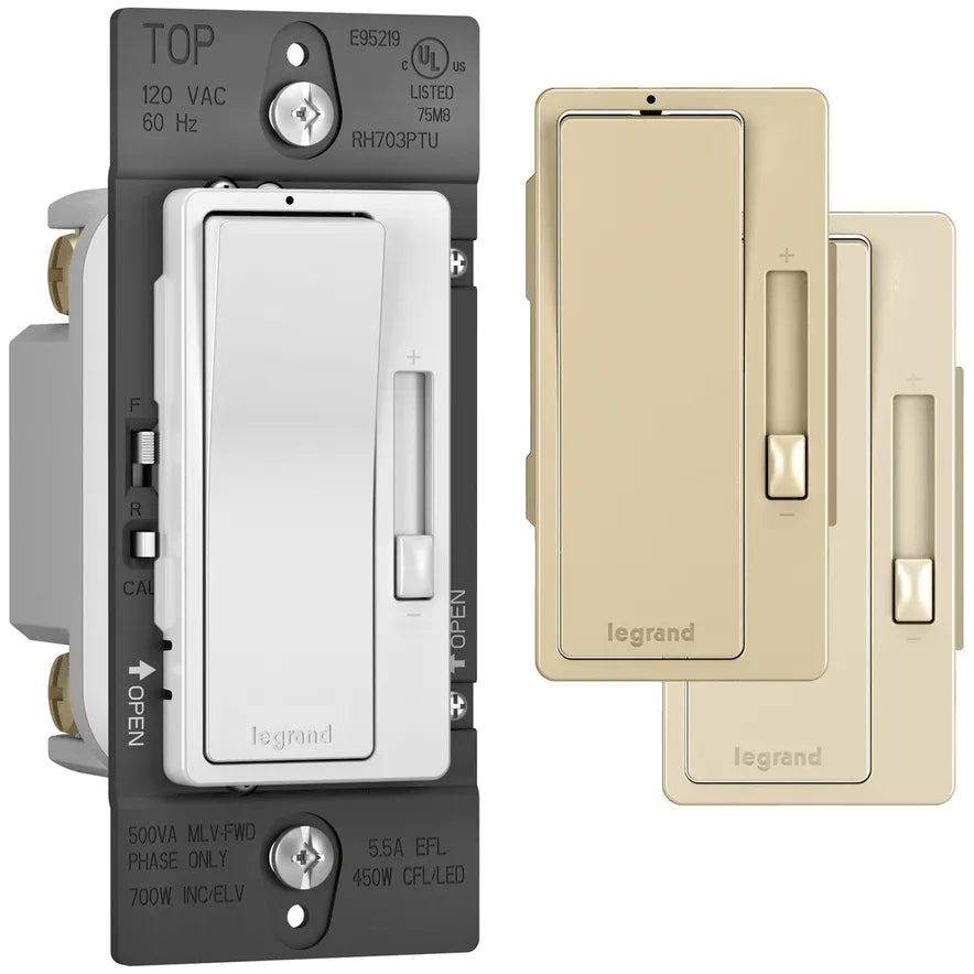 Legrand Radiant - radiant® Tru-Universal Single Pole/3-Way Dimmer - RH703PTUTC - Canada Light Shop
