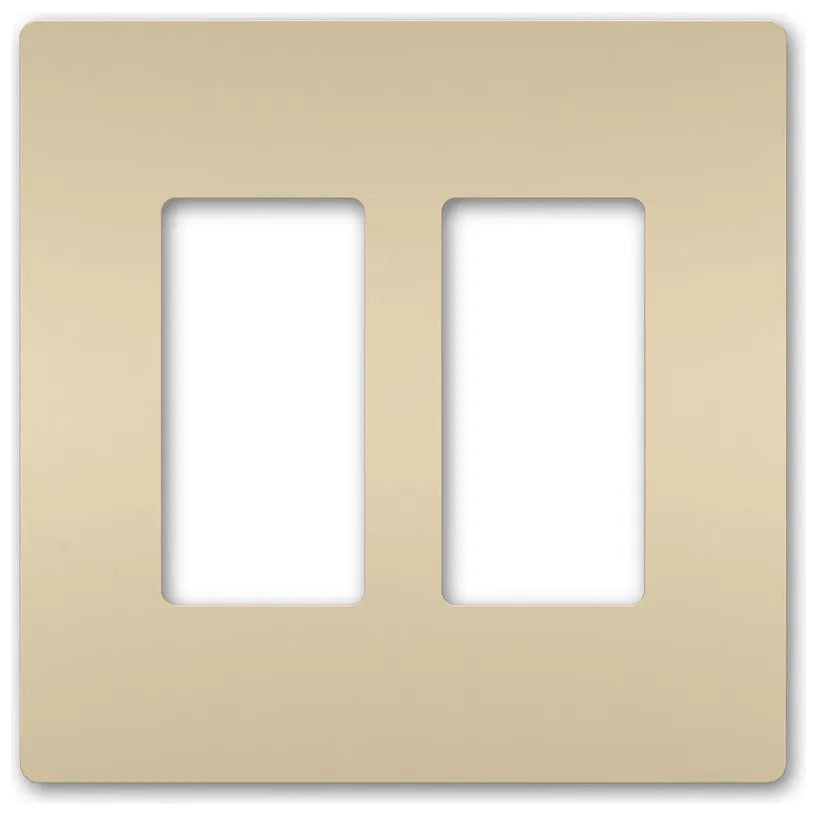 Legrand Radiant - radiant® Two-Gang Screwless Wall Plate - RWP262I - Canada Light Shop