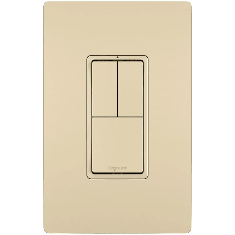 Legrand Radiant - radiant® Two Single-Pole Switches and Single Pole/3-Way Switch - RCD113I - Canada Light Shop
