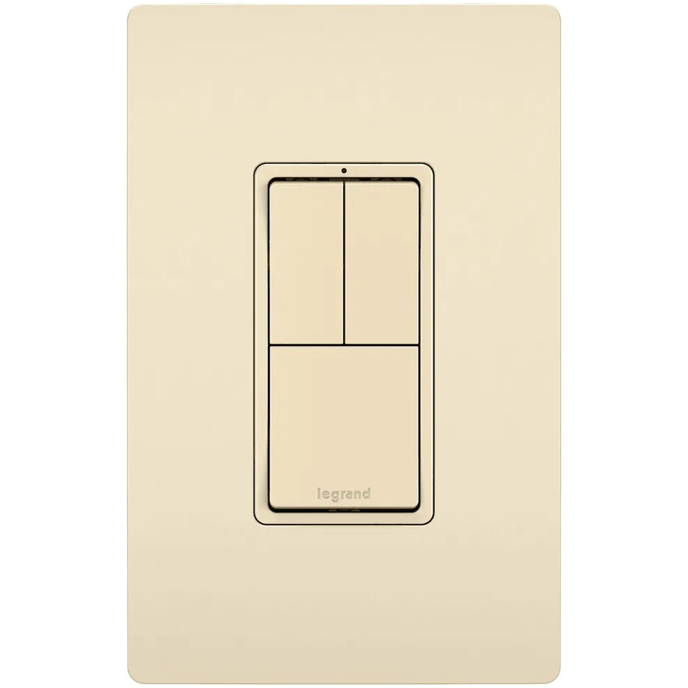 Legrand Radiant - radiant® Two Single-Pole Switches and Single Pole/3-Way Switch - RCD113LA - Canada Light Shop