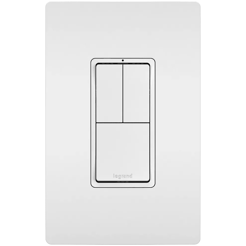 Legrand Radiant - radiant® Two Single-Pole Switches and Single Pole/3-Way Switch - RCD113W - Canada Light Shop