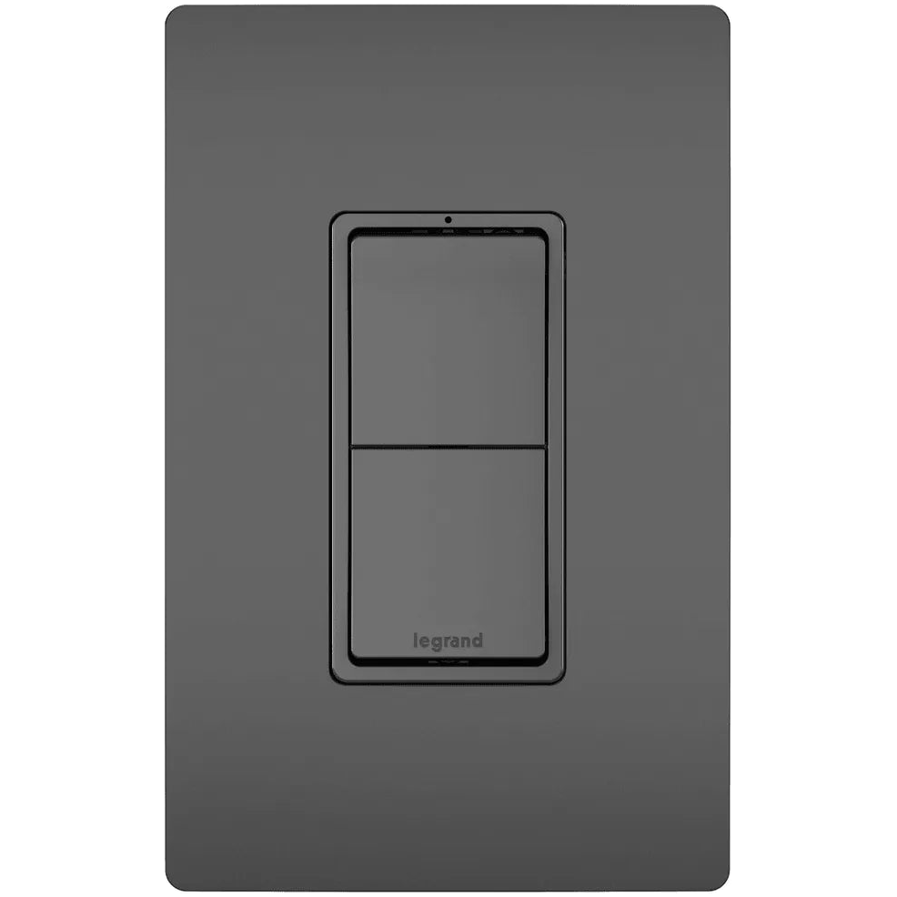 Legrand Radiant - radiant® Two Single-Pole Switches - RCD11BK - Canada Light Shop