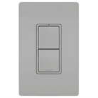 Legrand Radiant - radiant® Two Single-Pole Switches - RCD11GRY - Canada Light Shop