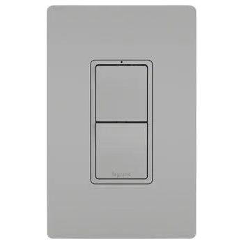 Legrand Radiant - radiant® Two Single Pole/3-Way Switches - RCD33GRY - Canada Light Shop