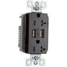 Legrand Radiant - Spec Grade USB Charger with Tamper Resistant 20A Duplex Receptacles - TR5362USBBK - Canada Light Shop