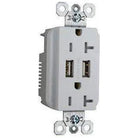 Legrand Radiant - Spec Grade USB Charger with Tamper Resistant 20A Duplex Receptacles - TR5362USBW - Canada Light Shop