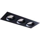 Liteline - LUNA 3.5" 3-light Multiples - RA35M-3L-9G-90BK - Canada Light Shop