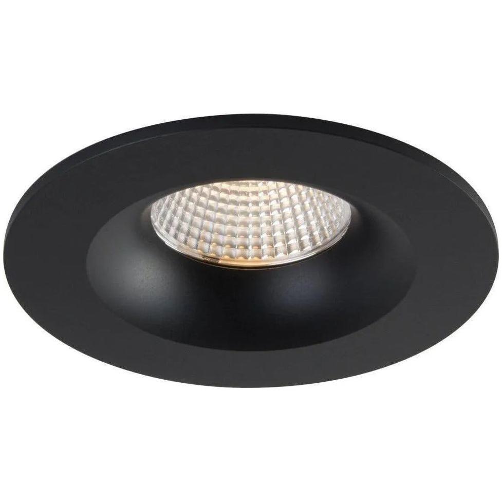 Liteline - LUNA 3.5 Round Fixed - RA35-12F-27K-90BK - Canada Light Shop