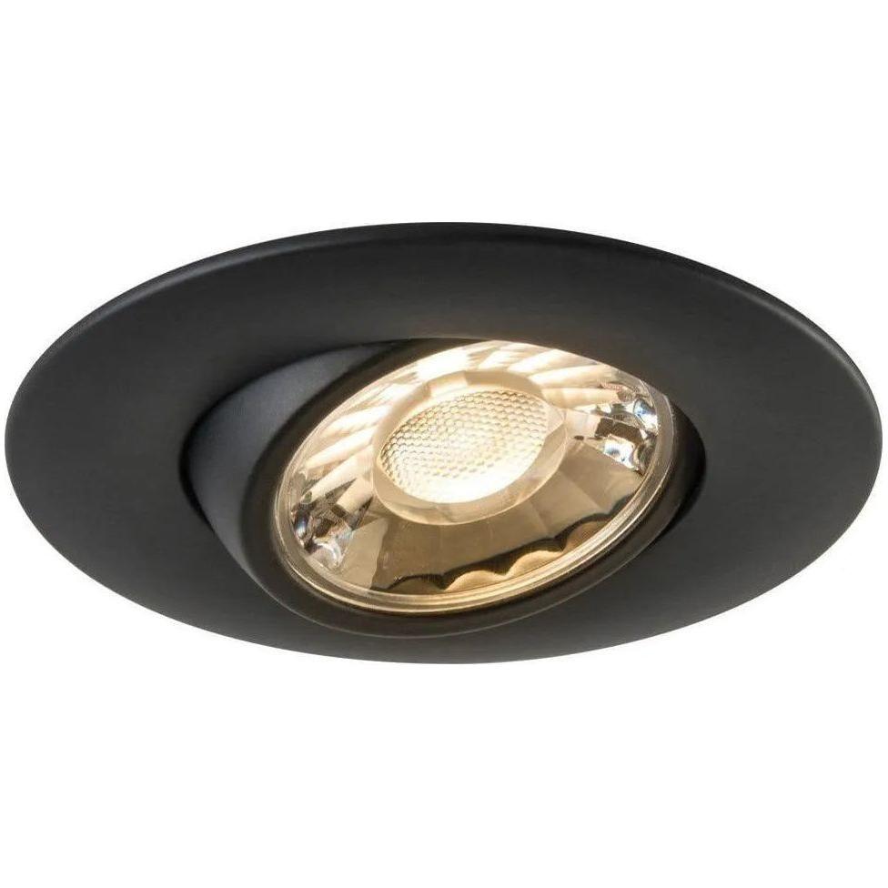 Liteline - LUNA 3 Round Gimbal - RA3-7G-27K-90BK - Canada Light Shop