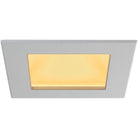 Liteline - SlimLED Indirect 4" Square with Post - SLM4IS-3020DTW-L-WH - Canada Light Shop