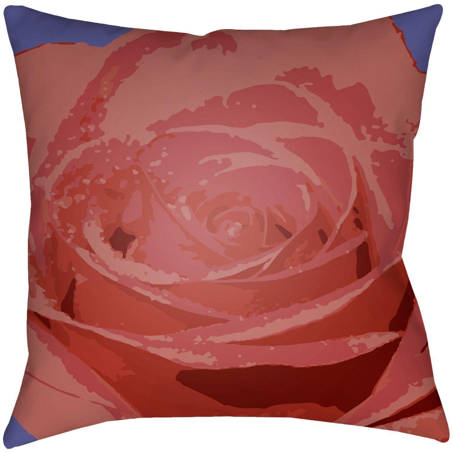 Livabliss - Abstract Floral Accent Pillow - AF003-1818 - Canada Light Shop