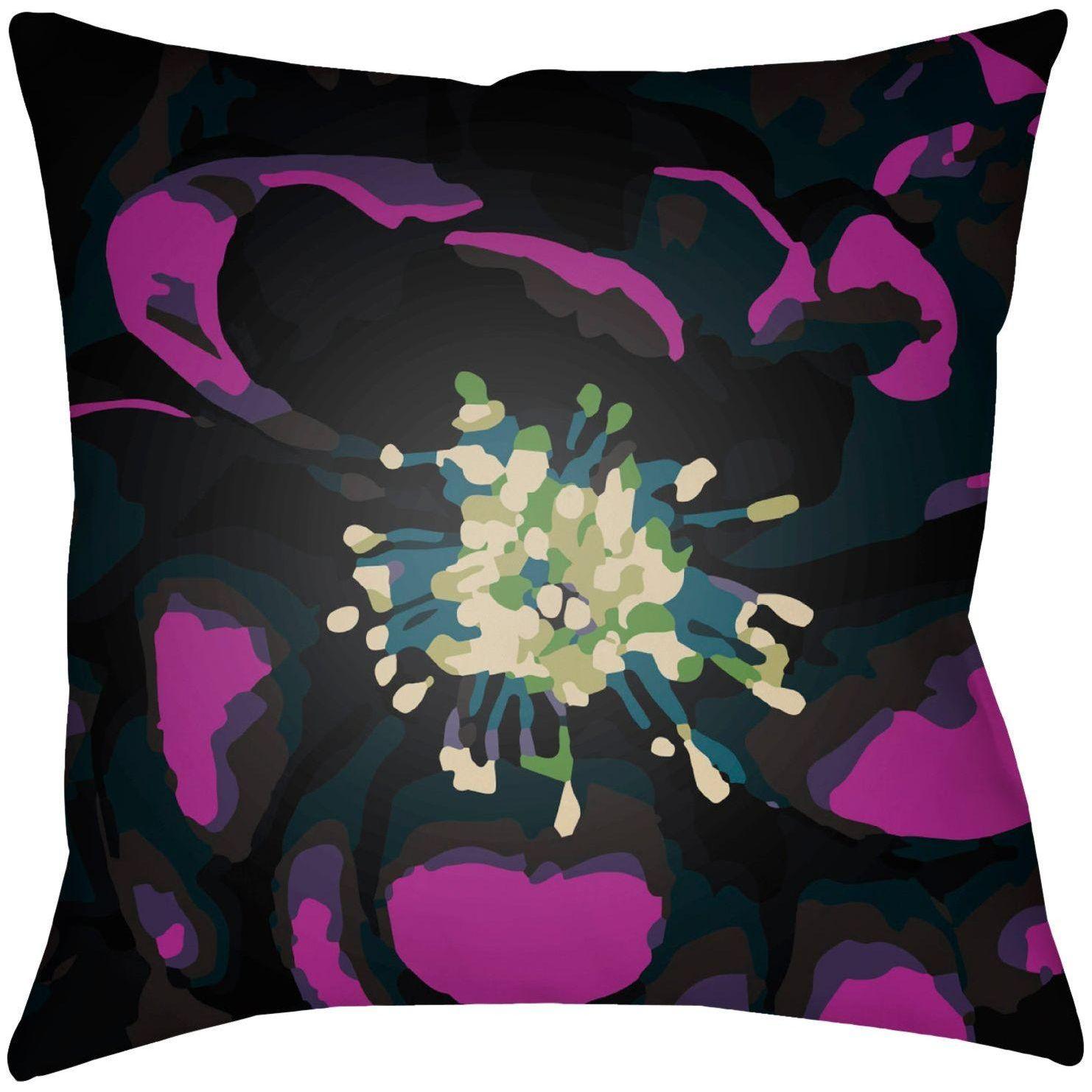 Livabliss - Abstract Floral Accent Pillow - AF008-1818 - Canada Light Shop