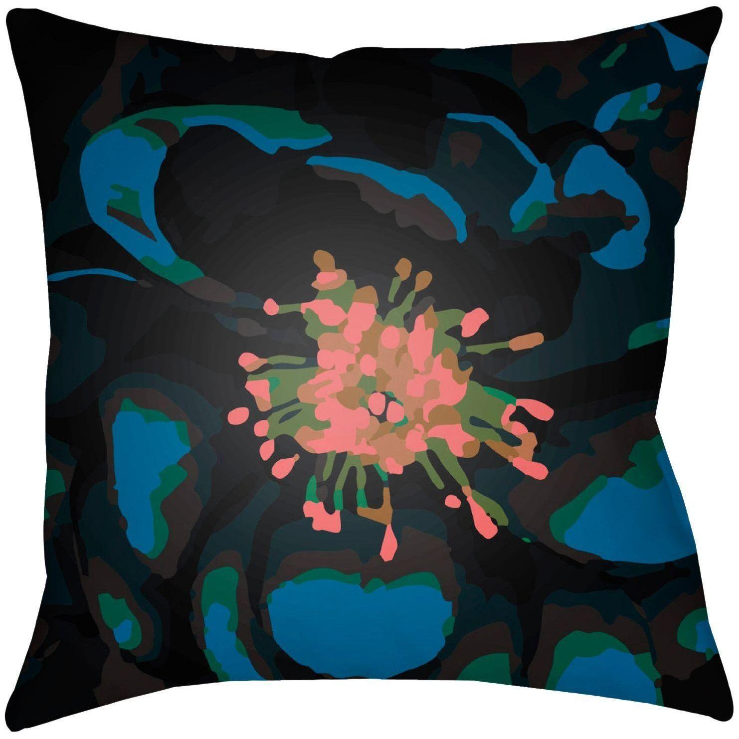 Livabliss - Abstract Floral Accent Pillow - AF010-1818 - Canada Light Shop