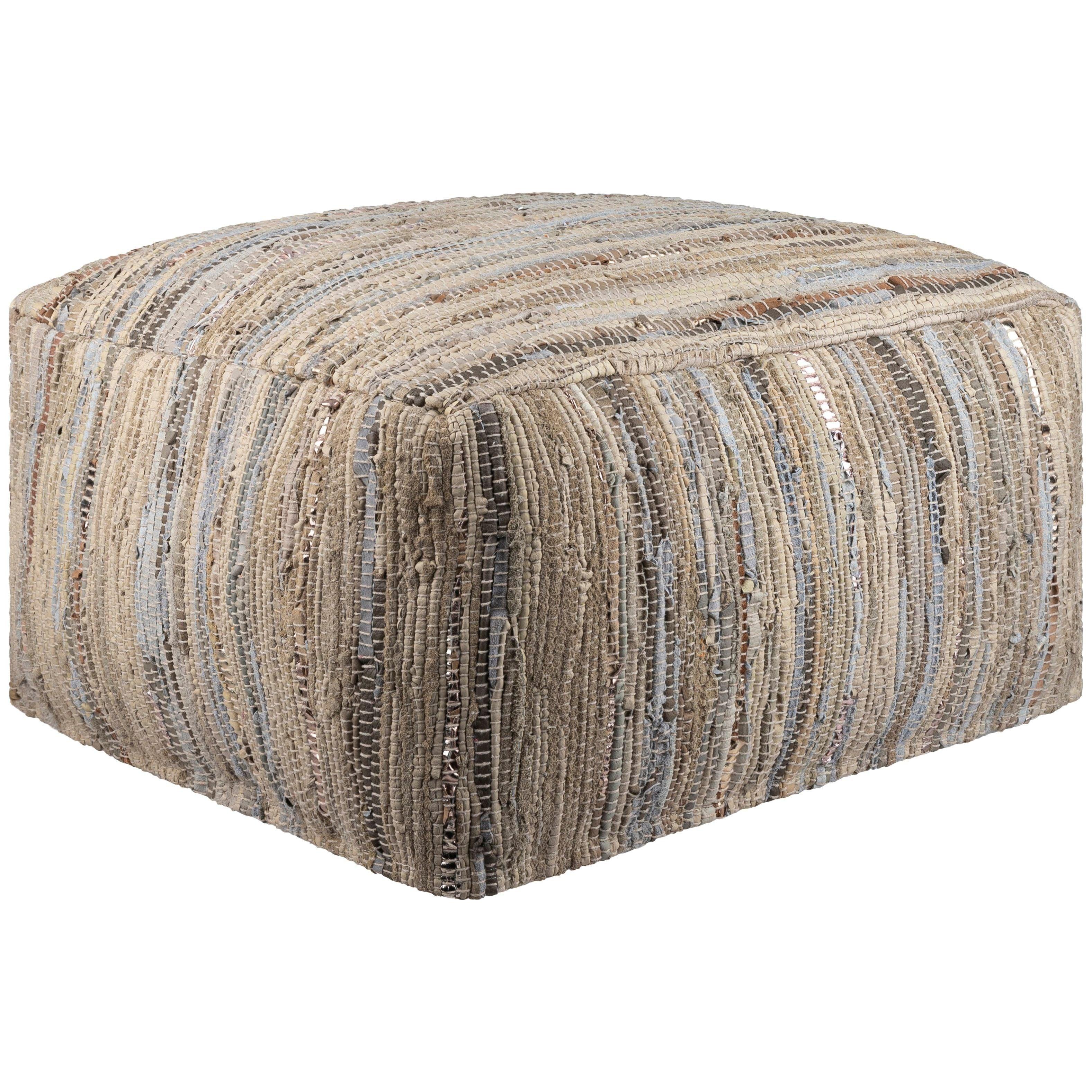 Surya - Anthracite Pouf - ATPF-001 - Canada Light Shop