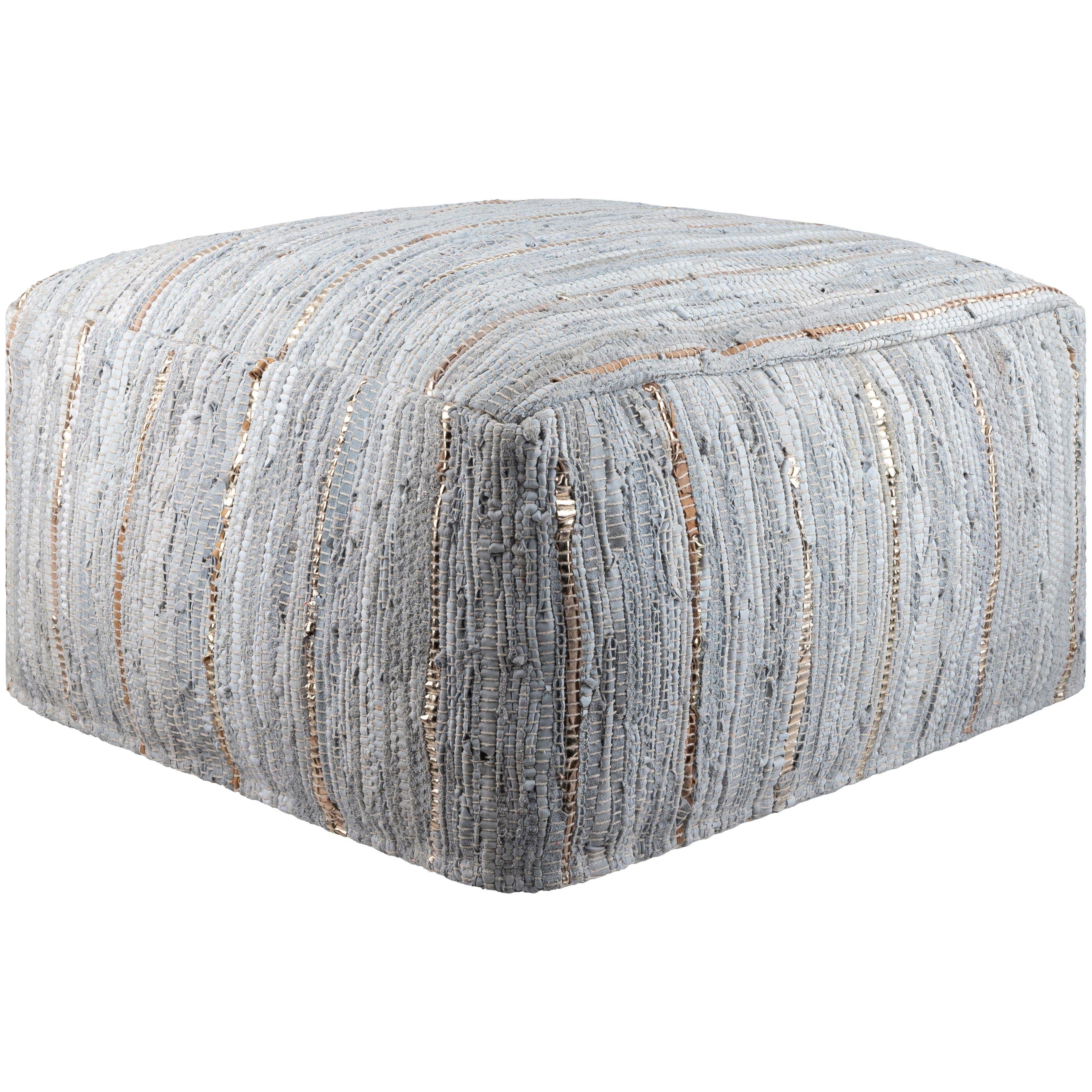 Surya - Anthracite Pouf - ATPF-001 - Canada Light Shop