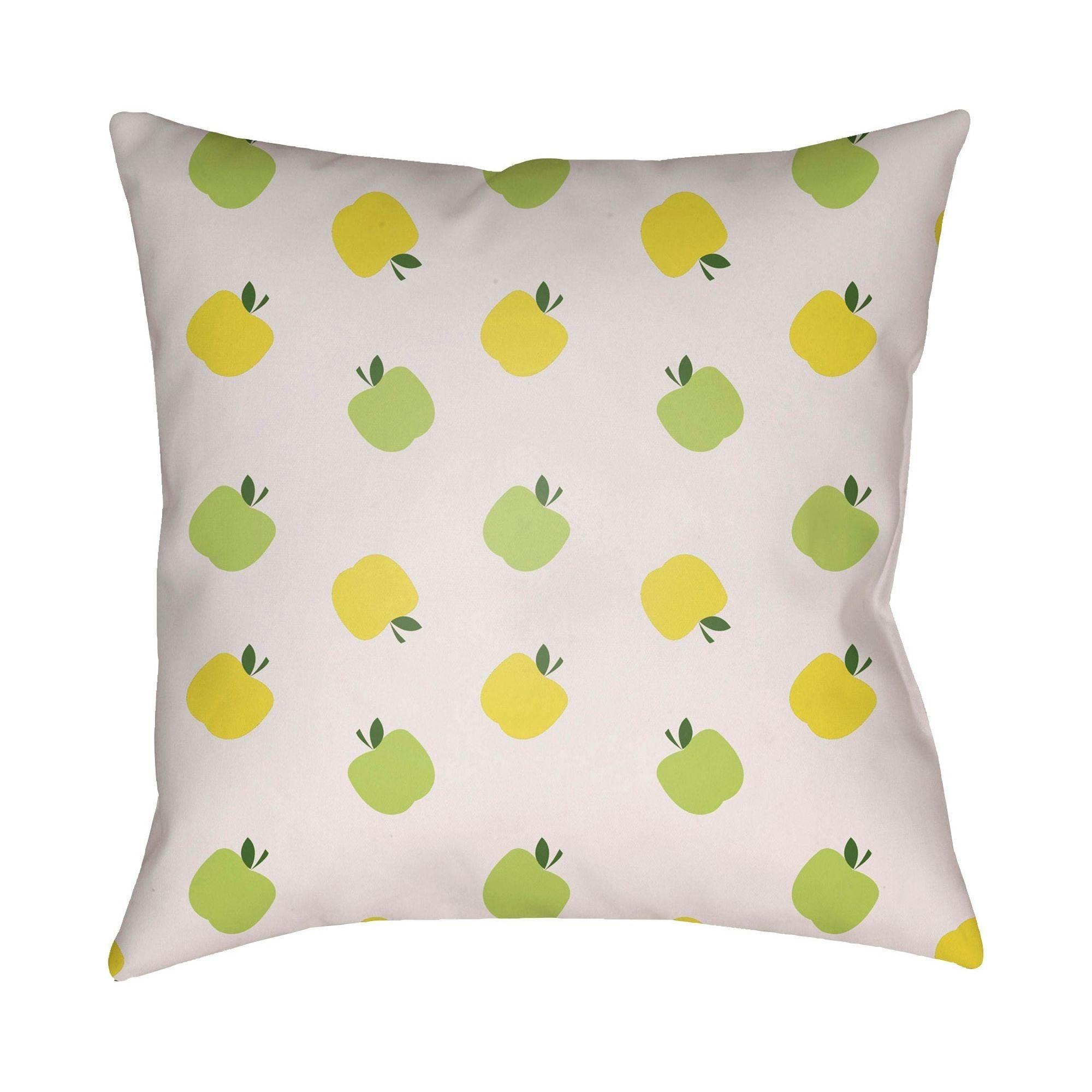 Livabliss - Apples Accent Pillow - LIL007-1818 - Canada Light Shop
