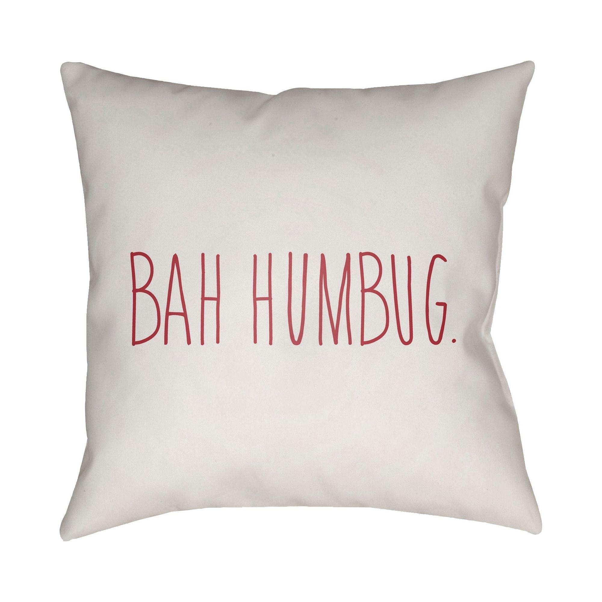 Livabliss - Bahhumbug Accent Pillow - HDY001-1818 - Canada Light Shop